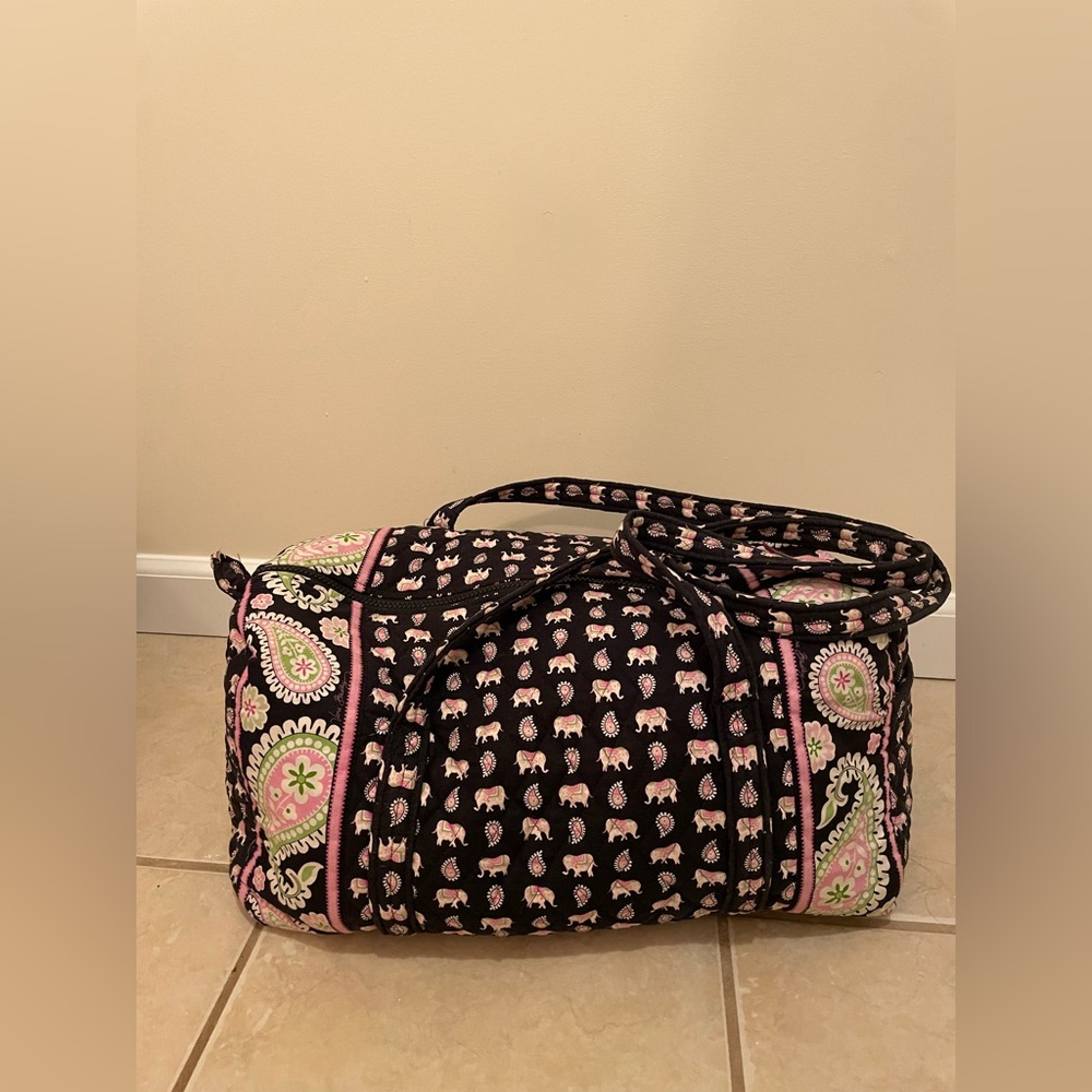Vera Bradley mini duffel bag